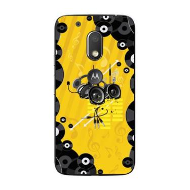 Imagem de Capa Adesivo Skin354 Verso Para Motorola Moto G4 Play (2016) - KawaSki