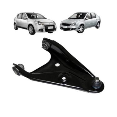 Imagem de Bandeja Suspensão Com Pivô Dianteira Direita Renault Nakata Logan 2007