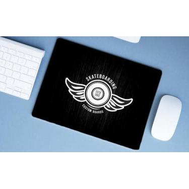 Imagem de Mouse Pad Emborrachado Personalizado Grande Skate Logo Comasas - Deluz