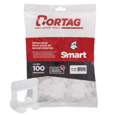 Imagem de Espaçador Para Nivelador 1,0mm Com 100 Unidades (SMART 62105) - Cortag