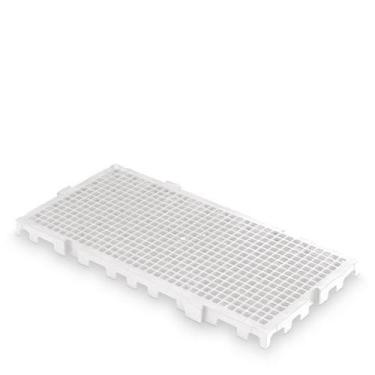 Imagem de Estrado Piso Pallet Plástico Resistente 25x50 Paletes Branco - Arqplas