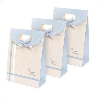 Imagem de Kit 3 Sacolas De Papel Lembrancinha Embalagem Presente 18x23 - Hxt, Be
