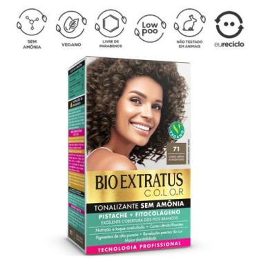 Imagem de Tonalizante Bio Extratus Louro Médio Acinzentado 71