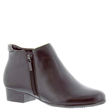 Imagem de Trotters Bota feminina Major Ankle Boot, Marrom escuro, 9 Wide
