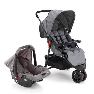 Imagem de Travel System Delta Duo Pro Cinza Mescla - Voyage
