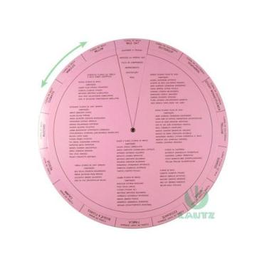 Imagem de Tabela de Consulta Terapêutica (5ª - Rosa) - Adriana Fagundes