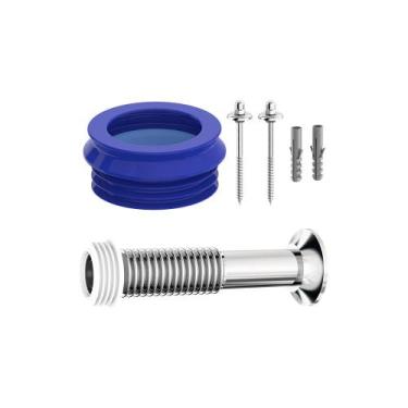 Imagem de Kit para Instalação de Bacia Sanitária Convencional Censi, Cromado