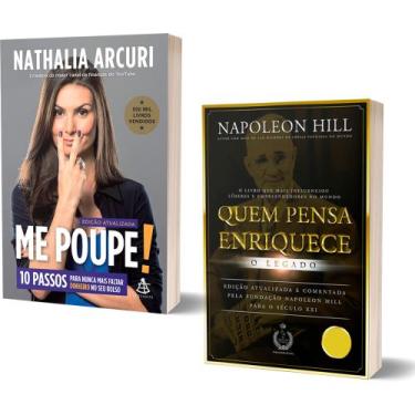 Imagem de Kit Livro Me Poupe! - Nathalia Arcuri + Quem Pensa Enriquece, O Legado