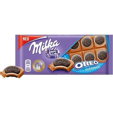 Imagem de Chocolate Milka Oreo Sandwich 92g