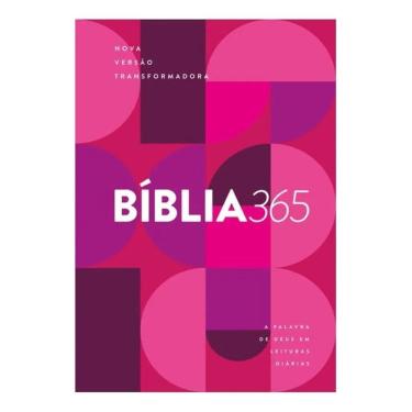Imagem de Bíblia 365 NVT - Capa Roxa Feminina - Nova Versão Transformadora