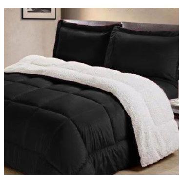 Imagem de Coberdrom Casal Dupla Face com Sherpa e Porta Travesseiros em Manta So