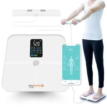 Imagem de Balança Bioimpedância Smart Display VA 8 Sensores WF04 Balança Digital