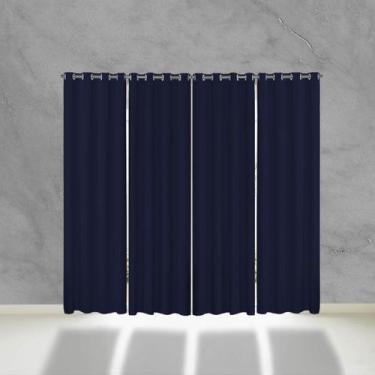 Imagem de Cortina De PVC Blackout 5,60m x 2,30m Para Sala Quarto Cozinha  - Feff