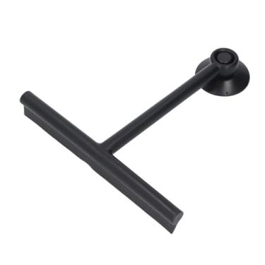 Imagem de Rodo de Silicone, Rodo Macio e Leve para Vidro, Pisos, Cozinha, Banheiro e Carros, Ferramenta de Limpeza Reutilizável para Uso Doméstico (Preto)