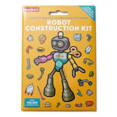 Imagem de MAGNOMATIC Kit de construção de robô - Kit de criação de criaturas de ímã de geladeira engraçado