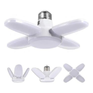 Imagem de Lâmpada Mini Fan Led Bulb Casa 28w Pétala Dobrável 127/220v