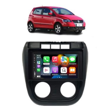 Imagem de Kit Multimídia Fox CrossFox 2003 até 2009 7 Pol CarPlay AndroidAuto - FirstOption 8100
