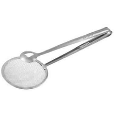 Imagem de Pegador de Fritura em Aço Inox - Retira e Espreme