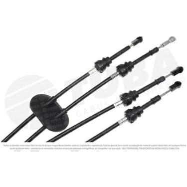 Imagem de Cabo de comando do câmbio Dian Renault Master 2005 a 2009 - TUBA