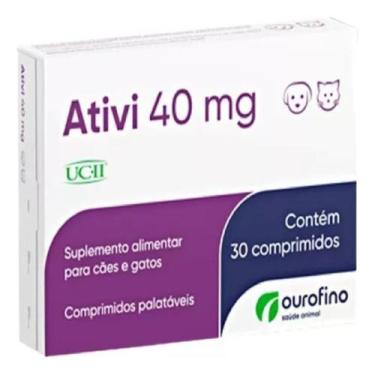 Imagem de Ativi 40mg Regenerador Articular 30 Comprimidos - Ourofino