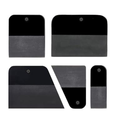 Imagem de Kit de rodo PPF 5 em 1, raspador de TPU macio antiarranhões para vinil, raspador de lâmina de água com rodo de matiz pequeno para película de proteção de tinta, ferramentas de escurecimento de janela