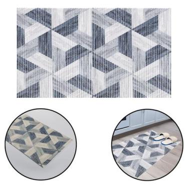 Imagem de Passadeira Tapete Cozinha Antiderrapante Tropical Diamond 43x65cm Banh