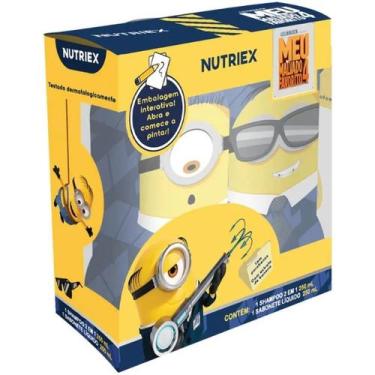 Imagem de Kit Minions ( Shampoo 2 em 1 250ml + Sabonete Líquido 250ml ) - Nutrie