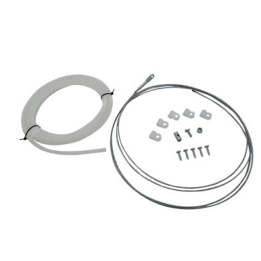 Imagem de EMPI 4860-0 VW BUG BUGGY SAND RAIL UNIVERSAL H.D. Kit de cabo de engate com tubulação, 9 pés