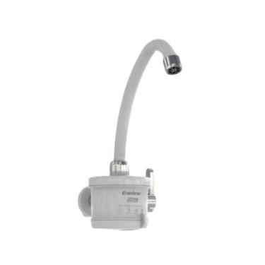 Imagem de Torneira Eletrica Parede Plus 4T 4800W 127V Branca Cromada - Enerbras