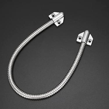 Imagem de YCTZE Aço Inoxidável Exposto Cool de Porta de Montagem para Controle de Acesso, Protetor de Linha de Cabos do Cordão de Porta Blindada, Loop de Porta de Transferência de Energia