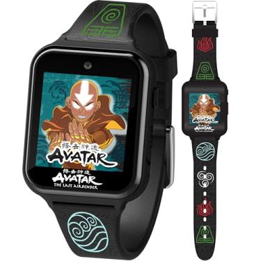 Imagem de Accutime Avatar: Relógio inteligente infantil The Last Airbender - Relógio interativo com tela sensível ao toque, jogos, câmera, contador de passos e gravador de voz - Serve em pulsos de 14 cm a 21,6