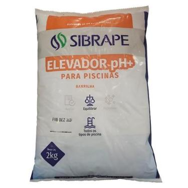 Imagem de Barrilha Elevador de Ph Para Piscina SIBRAPE Pacote 2KG