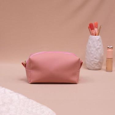 Imagem de Necessaire Pequena Feminina Compacta Multiuso Bolsa Organizador de Bol