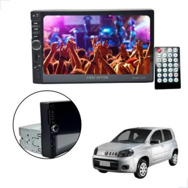 Imagem de Central Multimídia MP5 1 Din 7 Polegadas Uno 1984..1990..2000 2001 200