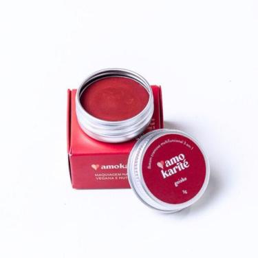 Imagem de Amokarité Batom Cremoso Multifuncional 3 em 1 - Goiaba 3g, Goiaba