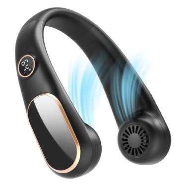 Imagem de Remingtape Ventilador de resfriamento de pescoço USB ao ar livre: Ventilador pessoal vestível operado por bateria recarregável de 5 velocidades