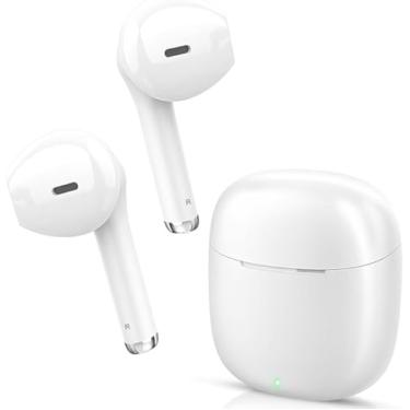 Imagem de Fone De Ouvido Sem Fio Bluetooth 5.4 Compatível com Todos Celulares Com Microfone Redução de Ruído Wireless Academia Corrida Musicas Graves Potentes Controle Touch Premium