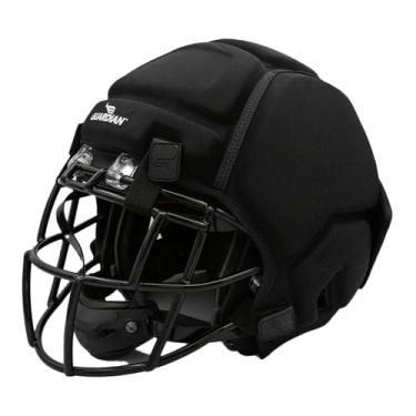 Imagem de Guardian Boné XT 2.0, preto – Capa acolchoada para capacete de futebol americano – reduz impactos e protege capacetes – Design elegante – Tamanho único para jovens, estudantes de ensino médio e