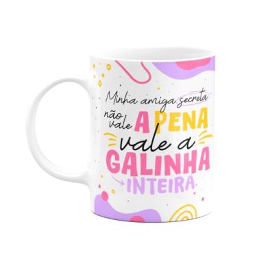 Imagem de JPS INFO, Caneca - Minha amiga secreta n�o vale a pena...
