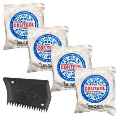 Imagem de Parafina Surf FU WAX Parafina Surf Fu Wax 80g (COOL WATER, 04)