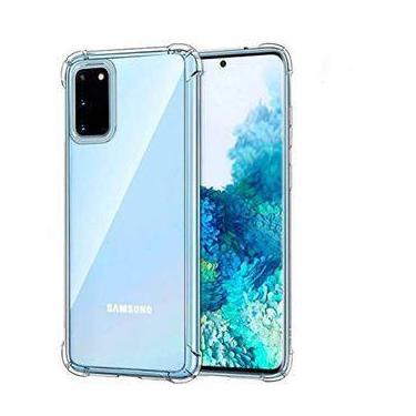 Imagem de Capa Capinha Anti Queda Shock Sansung Galaxy S20 Transparente Com Bord