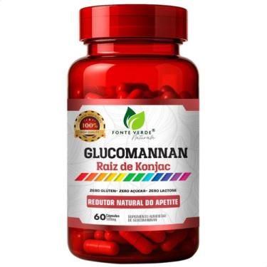 Imagem de Glucomannan 100% Natural 60 Cáps 500mg - Fonte Verde