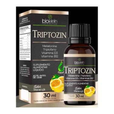 Imagem de Melatonina 0,21 mg Triptozin Tiptofano, Vitamina D3 e B12 gotas 30ml B