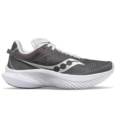 Imagem de Saucony Tênis feminino Kinvara 14, Metal/branco, 7