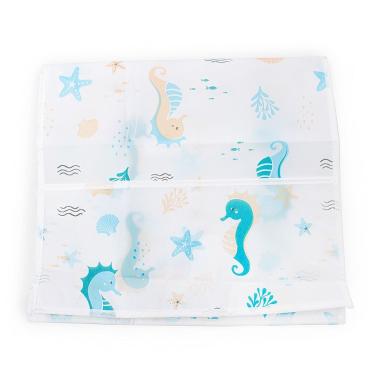 Imagem de Capa Protetora Para Microondas Forno Eletrico Eletrodomesticos 85x35cm Estampa Fundo Do Mar