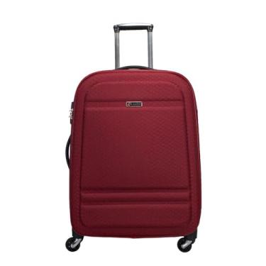 Imagem de Mala de Viagem Lansay Denver 23kg Vinho Tsa e Rodas 360º