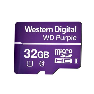 Imagem de Cartão 32GB Micro SD - Classe 10 - Velocidade até 100MB/s - WD Purple - 4600162
