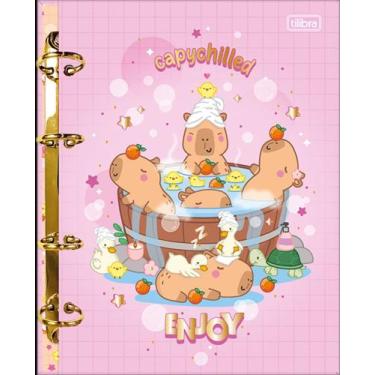 Imagem de Fichario Colegial S/Lombo CapyClub Tilibra