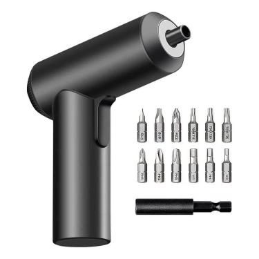 Imagem de Parafusadeira Elétrica Com Caixa De Armazenamento Da Broca