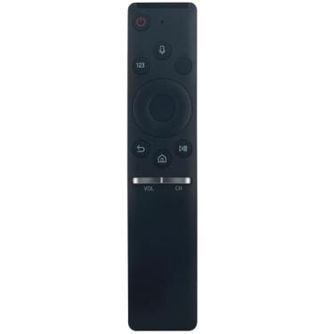 Imagem de Controle remoto de substituição de voz Bluetooth aplicável para Samsung TV UN49MU7000FXZA UN55MU9000FXZA UN65MU8000FXZA UN65MU6300FXZA UN75MU9000FXZA UN65MU7500FXZA UN49MU6500FXZA QN65Q60RAFXZA UN5